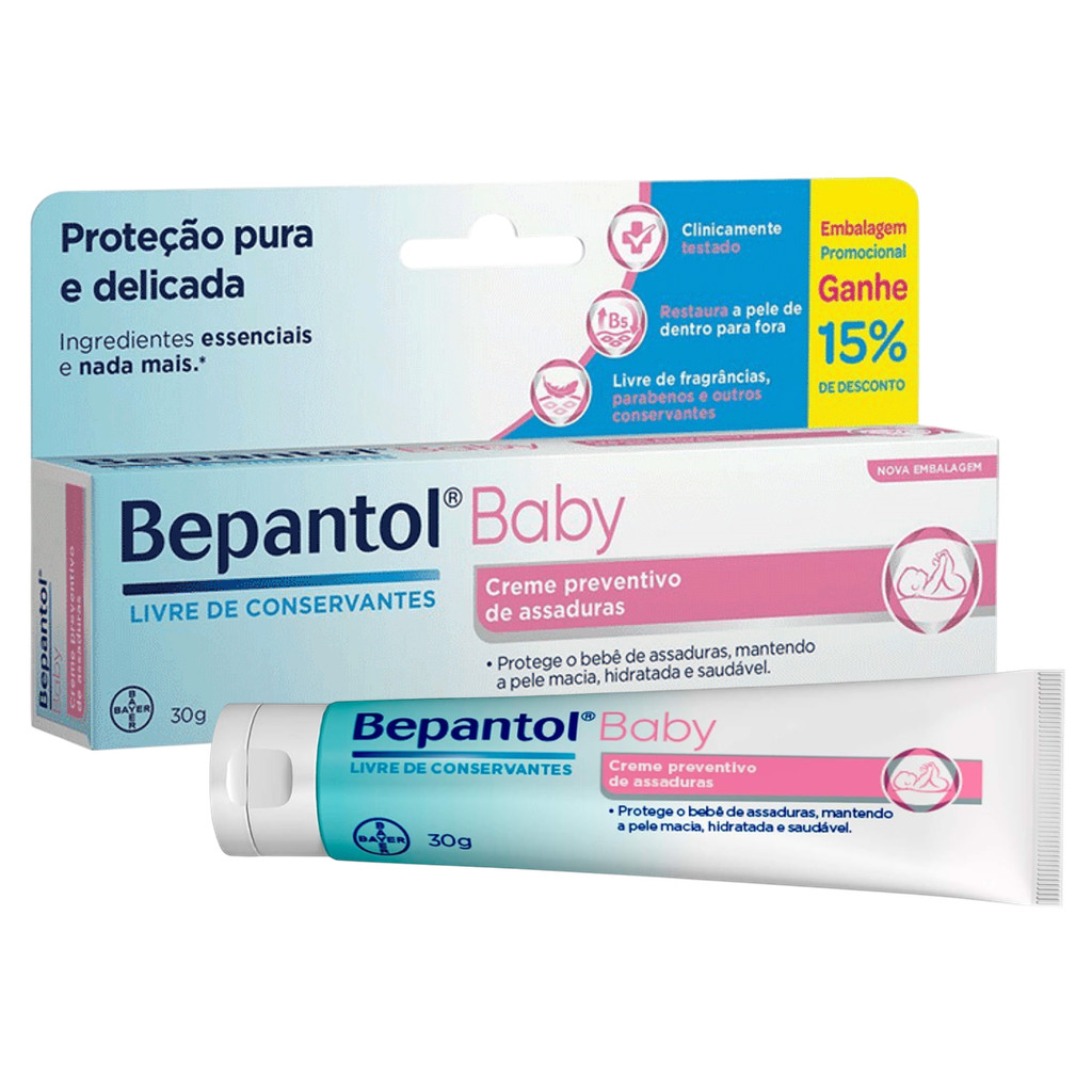 Creme Preventivo De Assaduras Bepantol Baby 30g