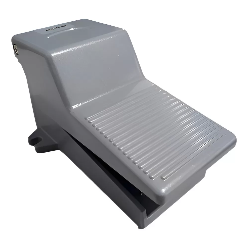 01 Valvula Pneumatica Pedal Mola 5/2 Vias Rosca 1/4