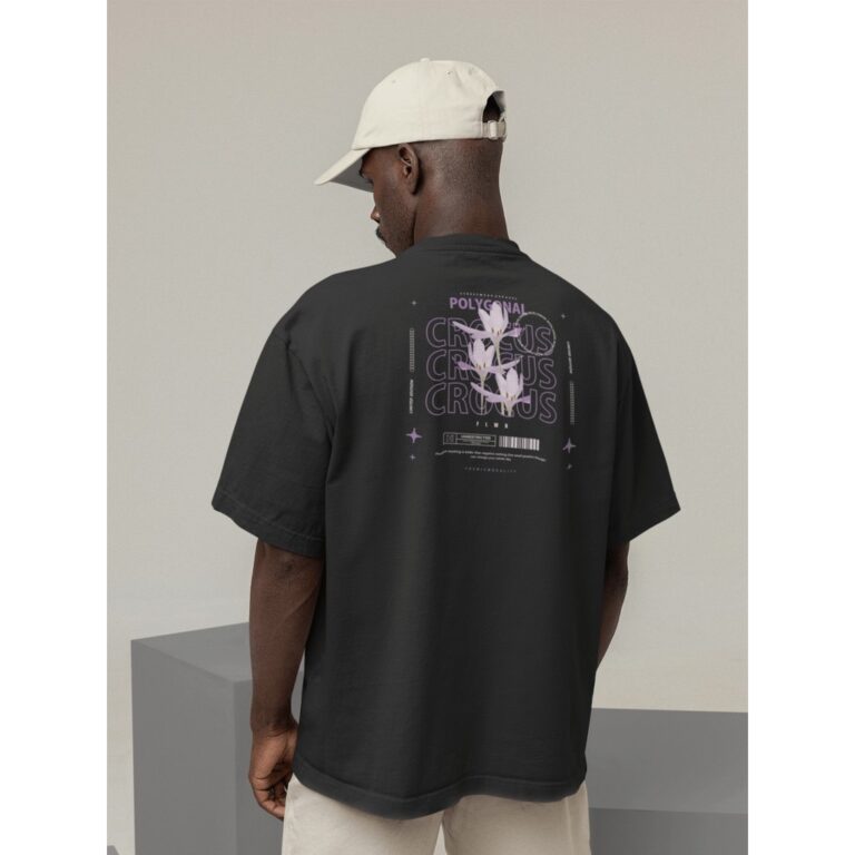 Camisa Camiseta Oversized Gola Alta Streetwear Mas