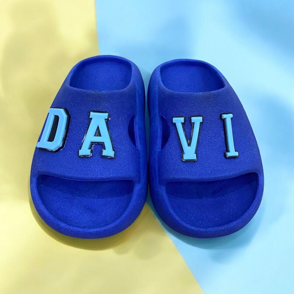 Chinelo Feminino E Masculino Nuvem Slide Criança Personalizado Nome Ou Apelido Lançamento Promoção
