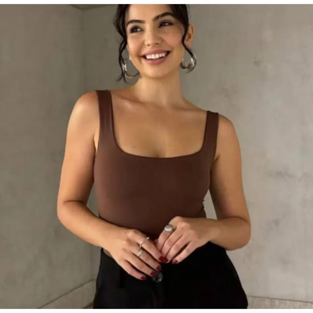 Body Bory Decote QUADRADO Forrado Bori Basico