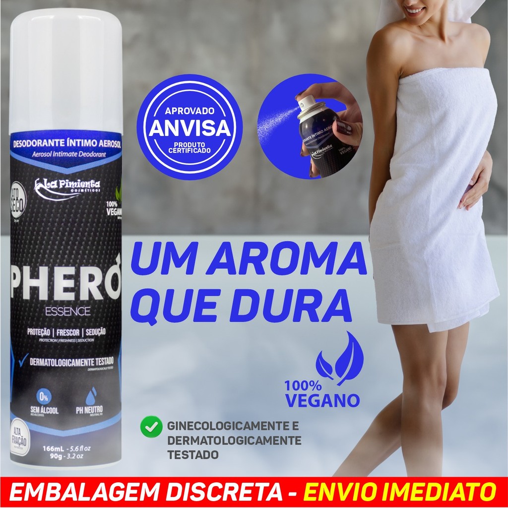 PROTEÇÃO, FRESCOR E CONFORTO EM CADA BORRIFADA  DESODORANTE ÍNTIMO ESSENCE