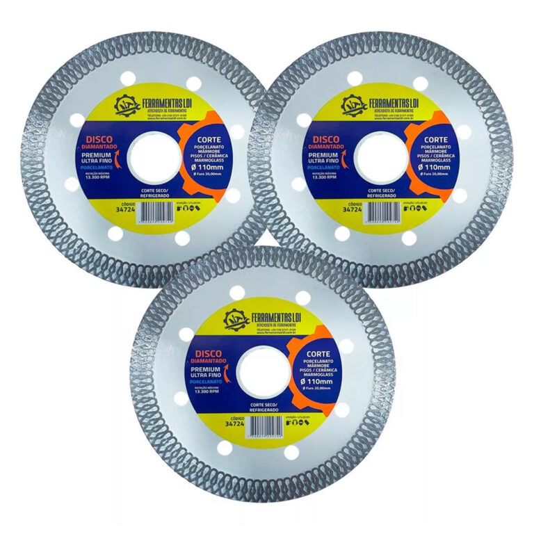 3 Disco Corte Diamantado Best Quality Ultrafino 11