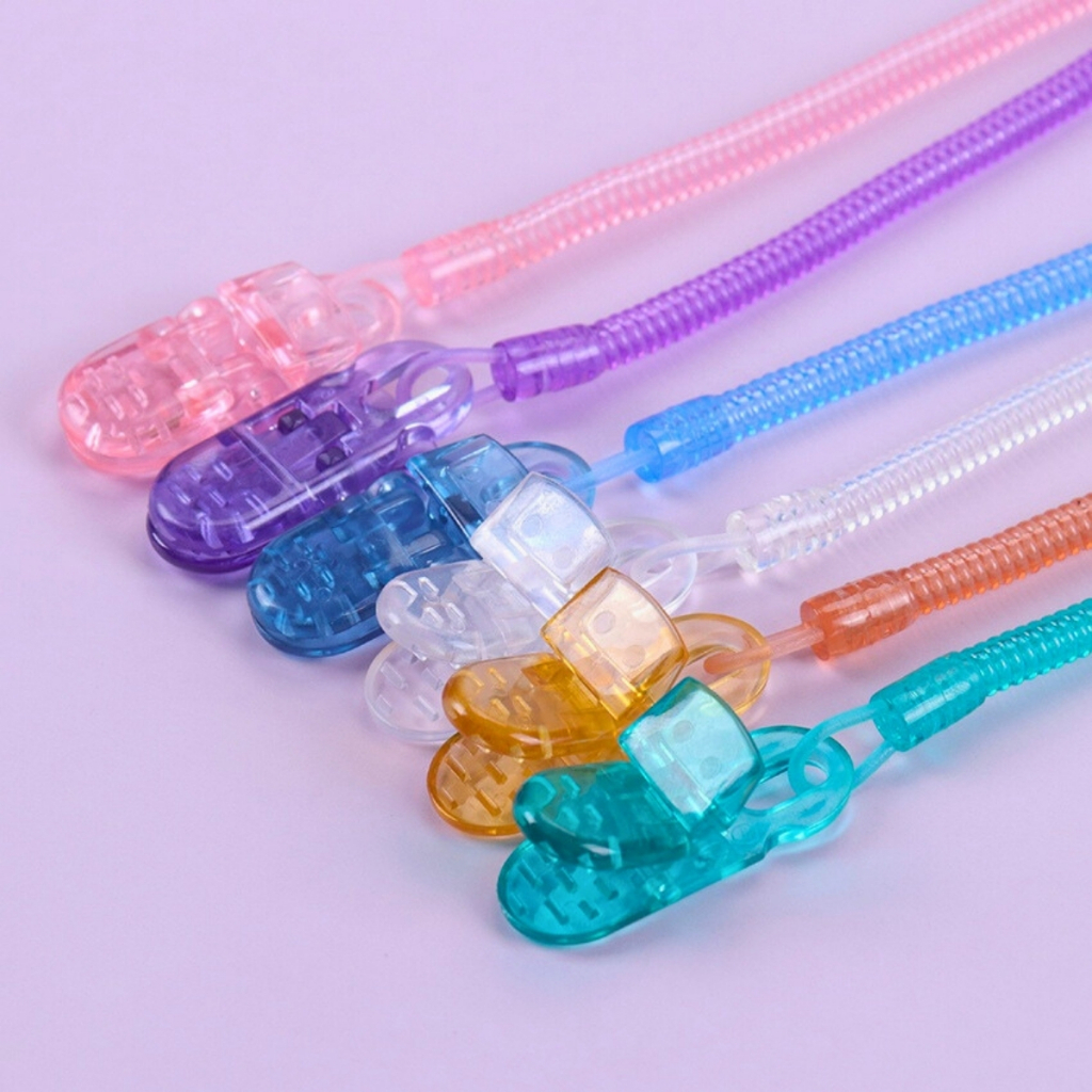 Kit 2 Prendedor de Chupeta Tipo Mola Universal