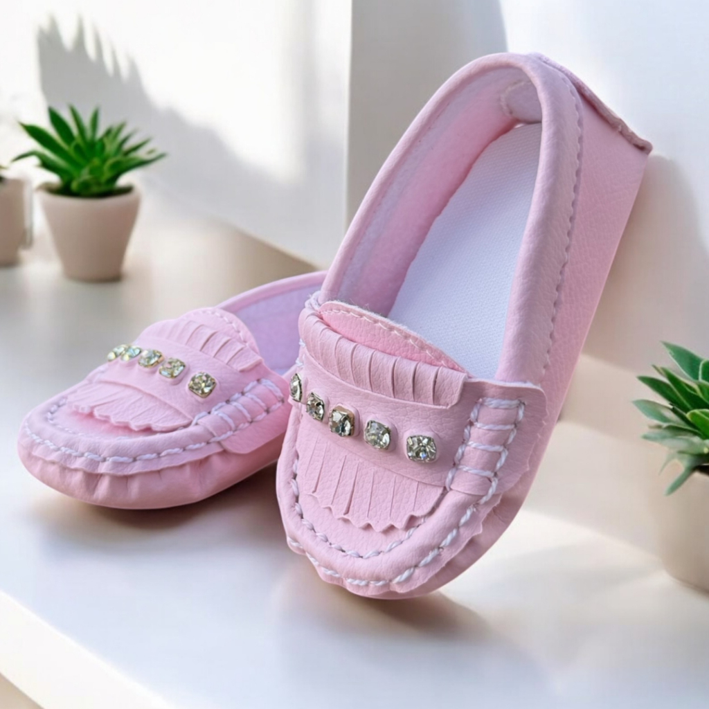 Sapatinho de Bebê  Infantil Menina Strass Feminino