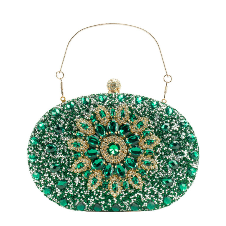 Bolsa Clutch Festa Feminina com Corrente Longa Rem