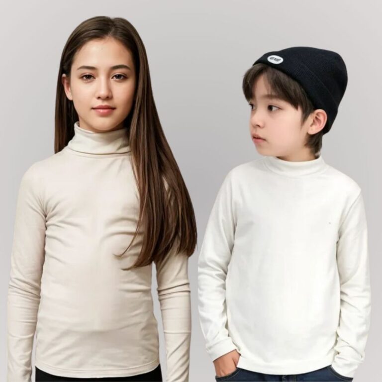 Camiseta Térmica Infantil Manga Longa Gola Alta P