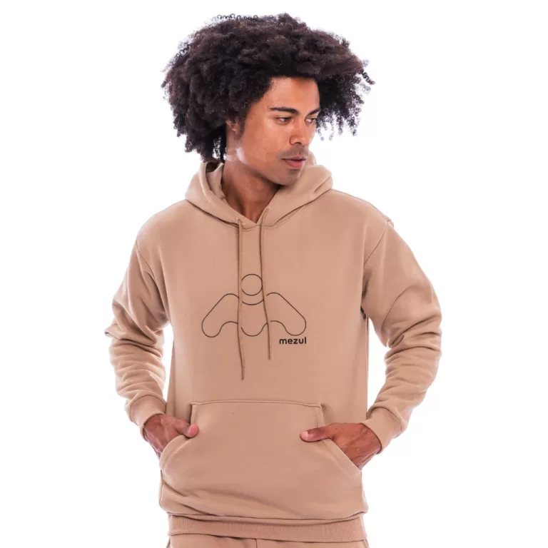 BLUSÃO CANGURU MOLETOM INVERNO MASCULINO COM CAPU
