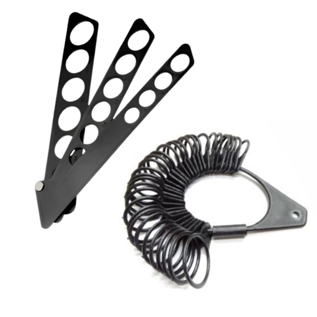 Aneleira Plástica Para Medir Dedo Com Medida Do N° 1 Ao 33