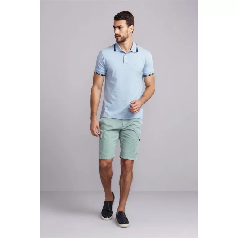 Polo Manga Curta Piquet Básica Slim Fit – A