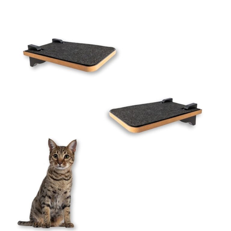 Prateleira Para Gato 2pçs com Suporte Tucano Fác