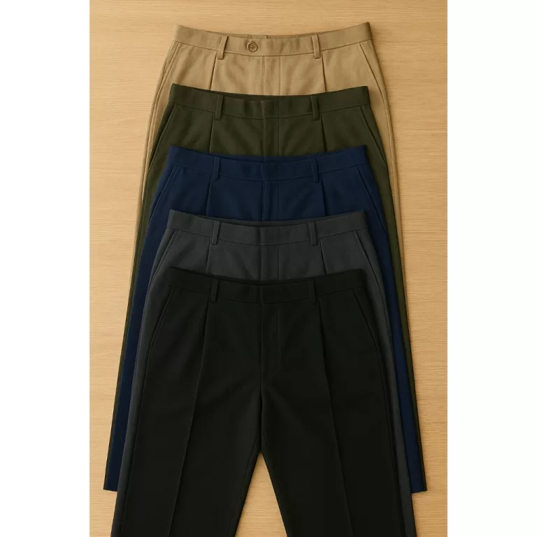 Kit 3, 5 8 e 10 Calças Social Oxford Sortidas Tra