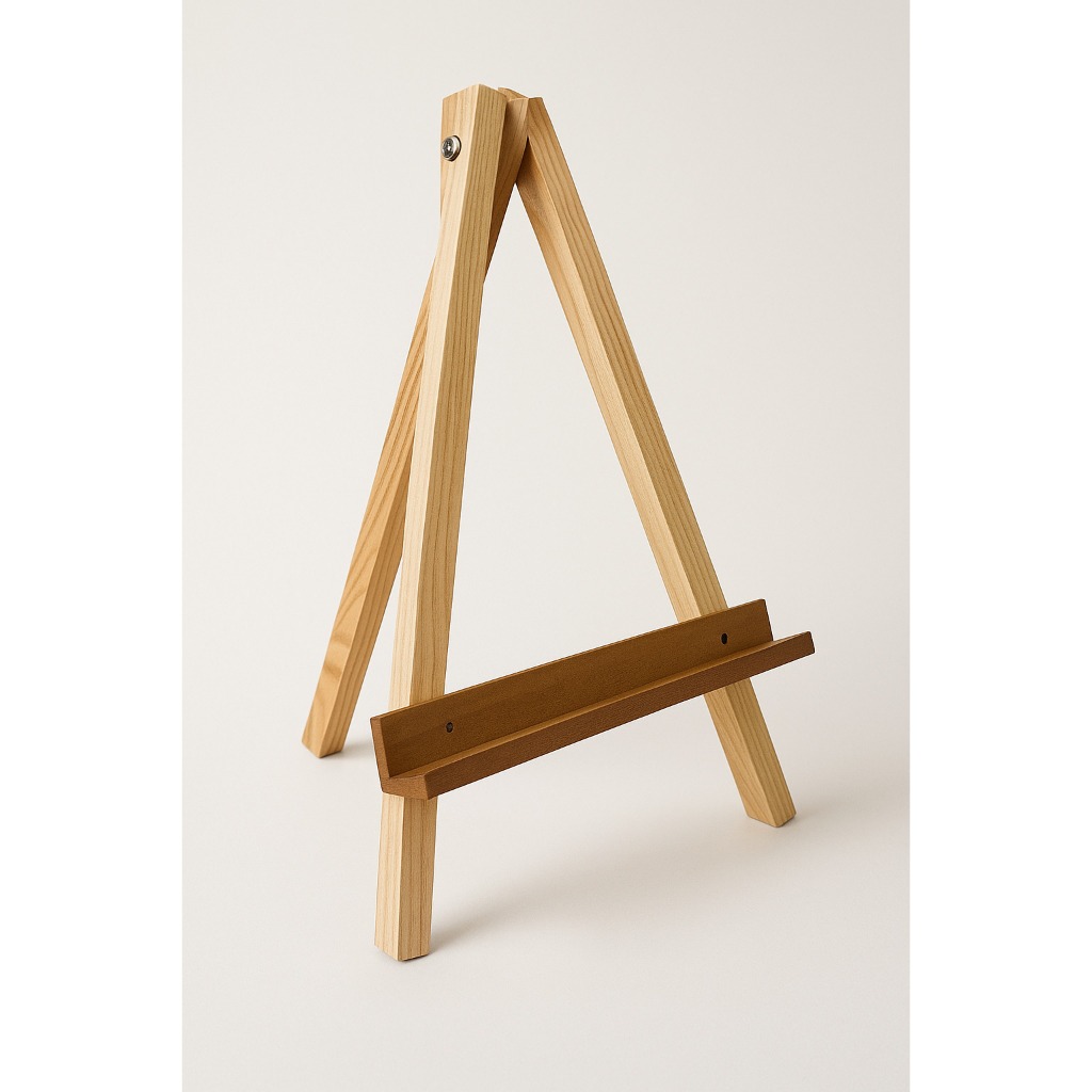 Cavalete De Pintura Tela Quadro Madeira Pinus 50 CM