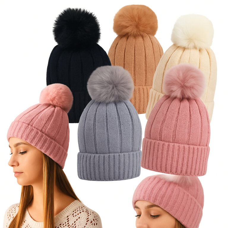 Touca Gorro De Lã Antialérgica Feminina Forrada 