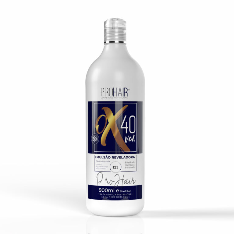 Água Oxigenada 900ml OX Cremosa Volume 40  Proh