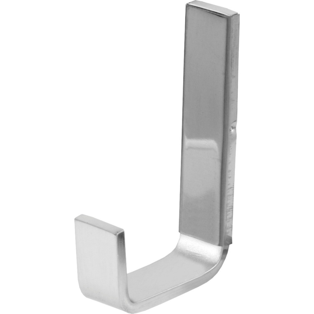CABIDEIRO PARA BANHEIRO PORTA TOALHA DE ROSTO STANDER QUADRADO CROMADO DE PAREDE INOX