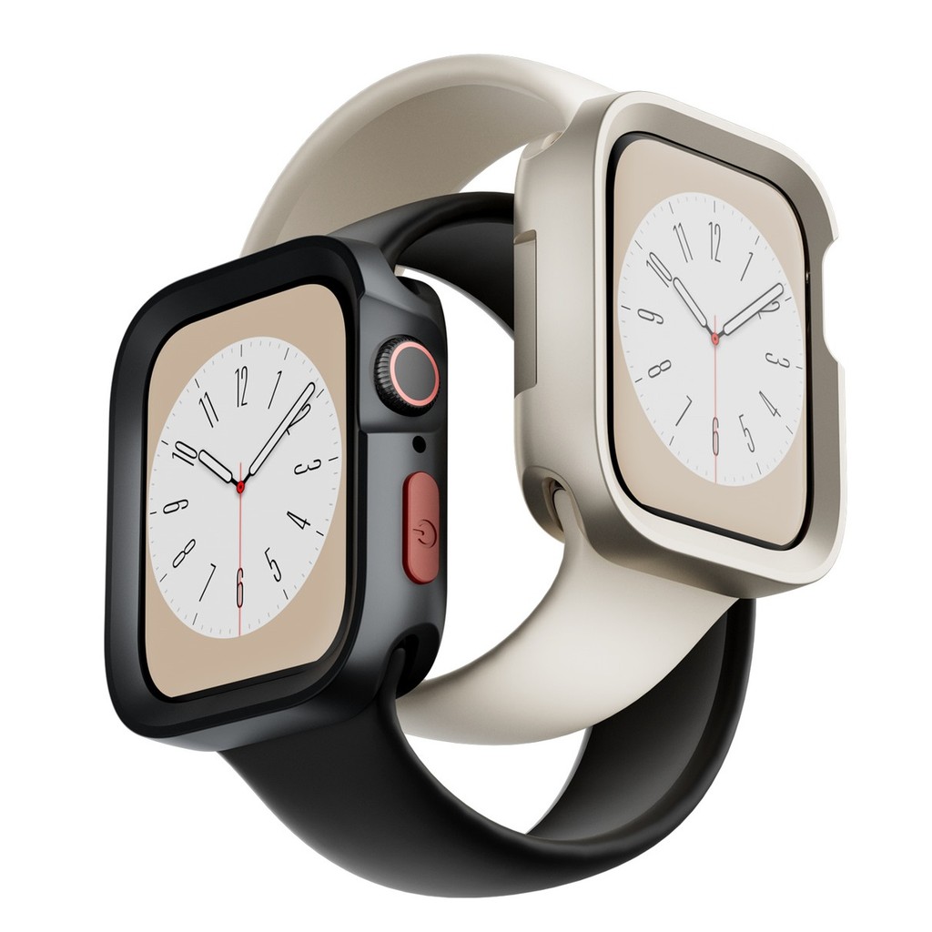 Capa Case Bumper Apple Watch 44mm 45mm Proteção 360 Silicone