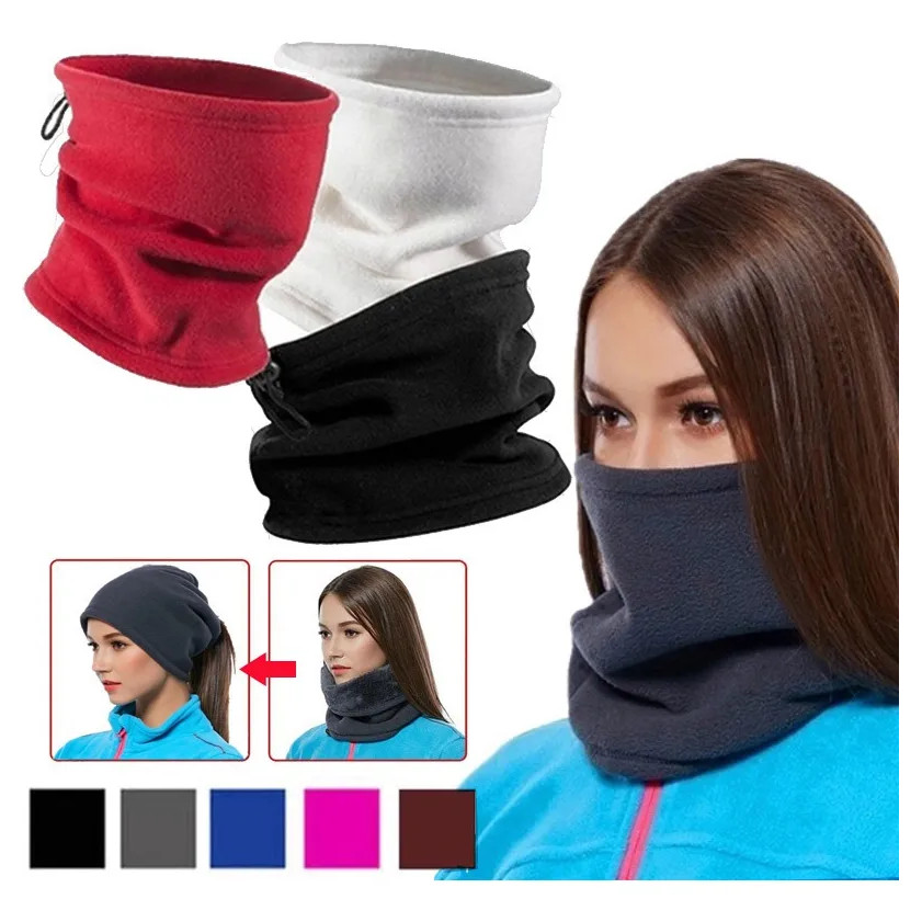 Balaclava Bandana Gola Touca Multiuso Térmica Unissex Tube Inverno Frio Ciclismo Moto Bike