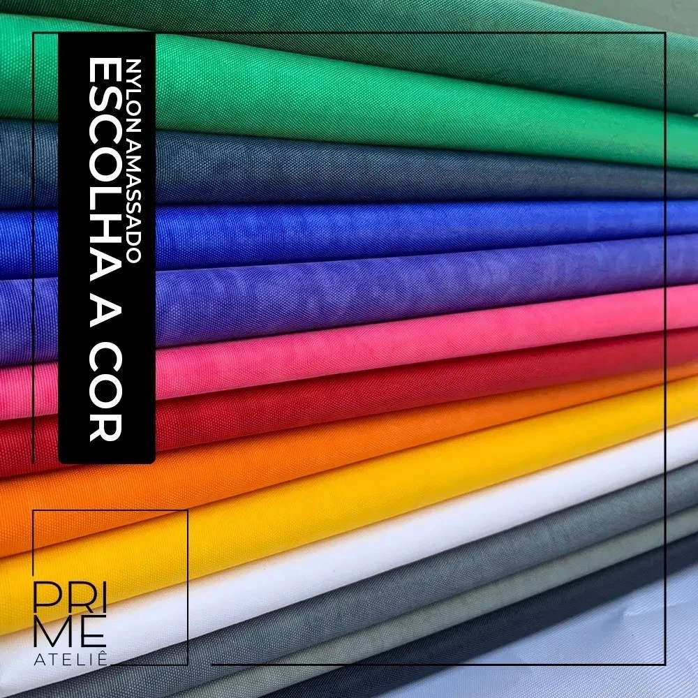 05mts Nylon Amassado para Mochilas Ecobags Sacolas Promocionais Estojos escolares