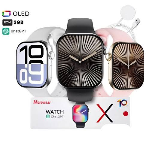 Novo Smartwatch W10 Série 10 46mm Microwear GPT T