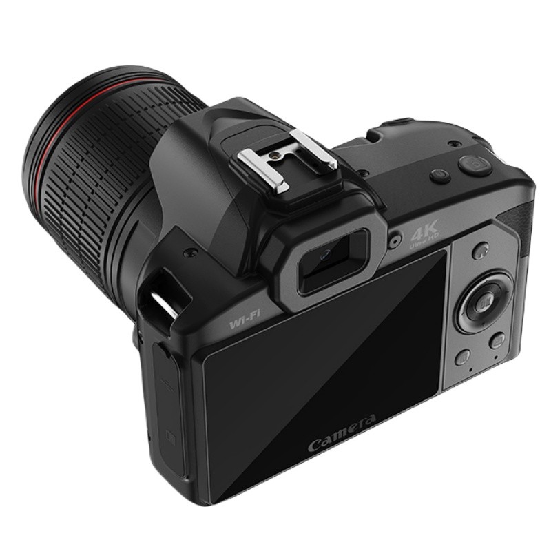 D5 WIFI DSLR 4K Dual Camera 64 Milhões De Câmera De Vídeo Digital De Beleza Visão Noturna