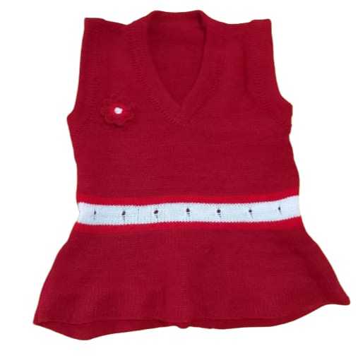 Colete Infantil Feminino diversas cores 6 meses