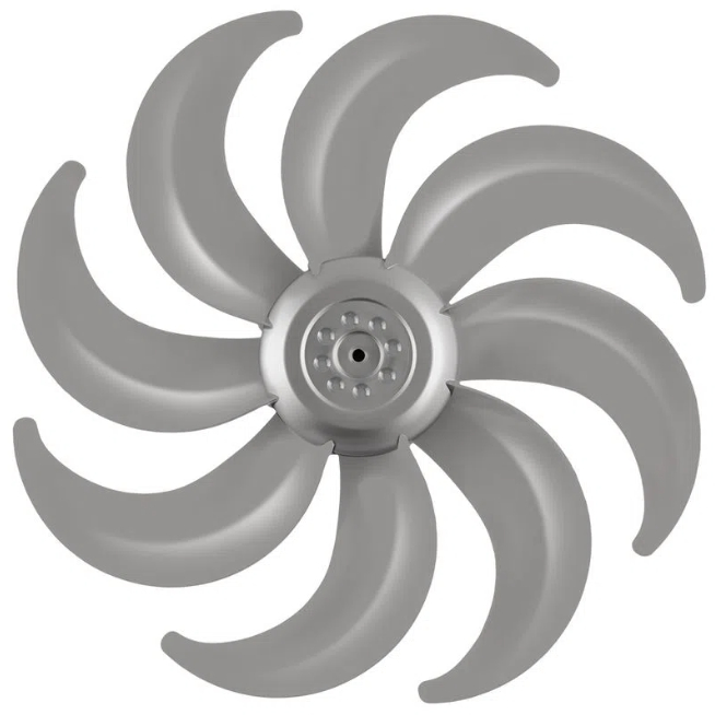 Hélice Ventilador Mondial 40cm 8 Pás Turbo Prata