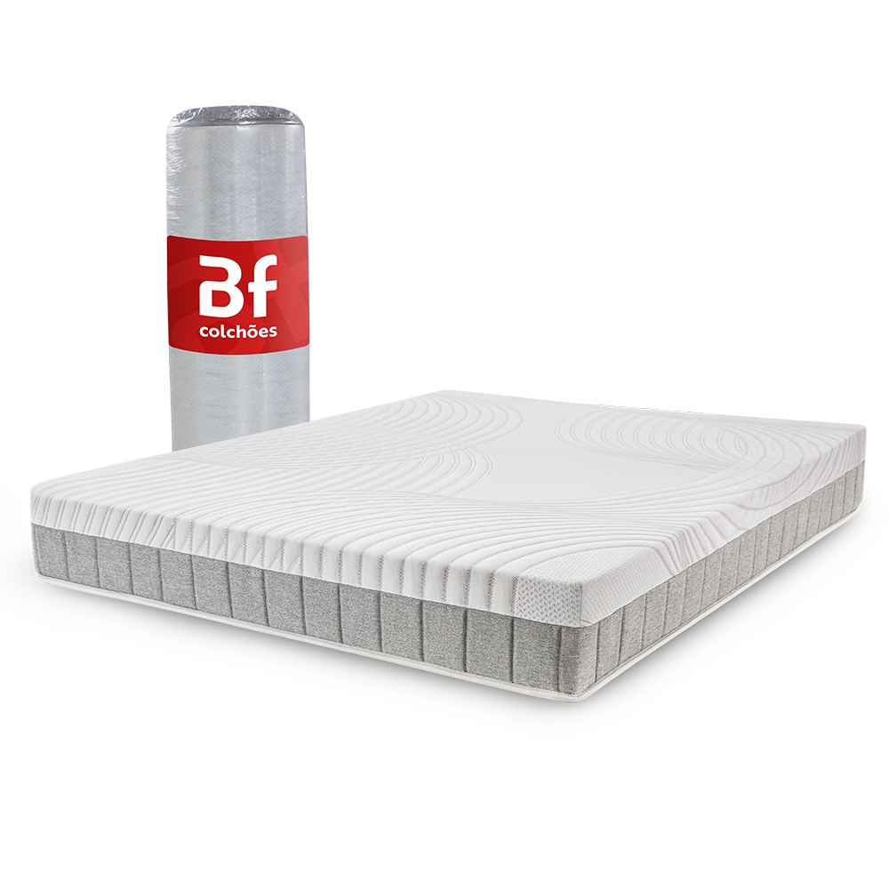 Colchão Casal Ortopédico BF Antistress a Vácuo  138x188cm BF Colchões