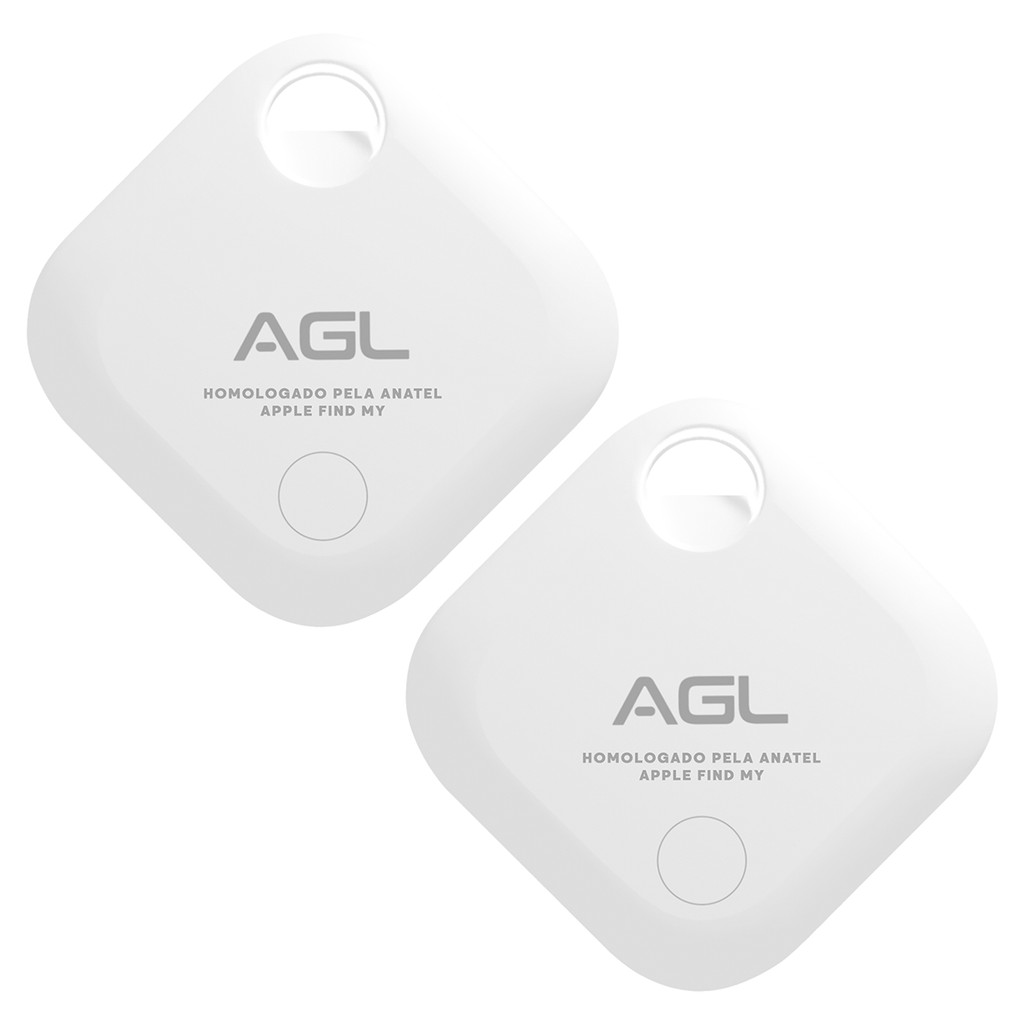 Kit 02 Smart Tag AGL rastreador localizador gps Apple findMy