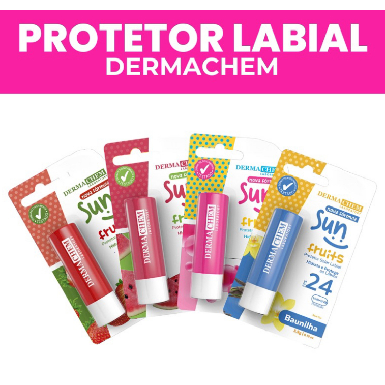 Protetor Solar Labial Sun Fruits – FPS24 UVA