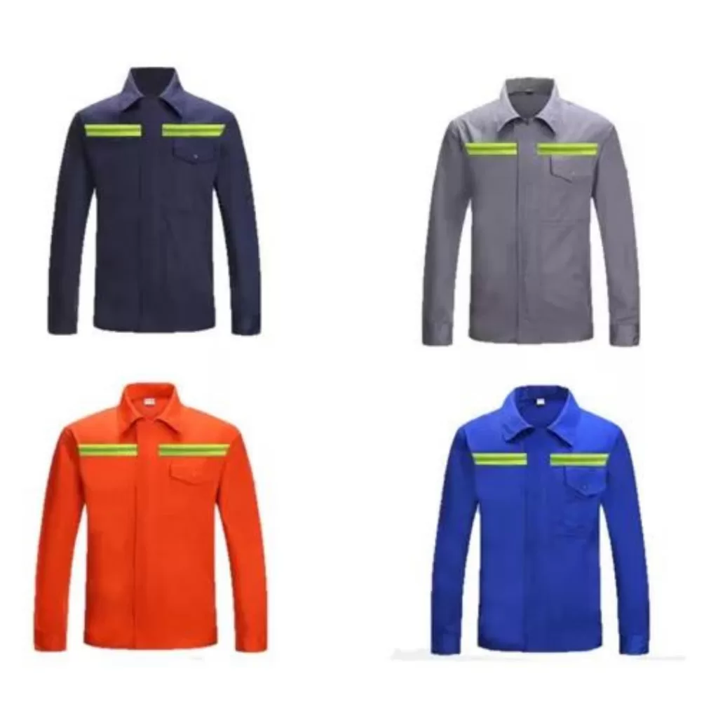 Camisa Brim Com Faixa Refletiva Cores