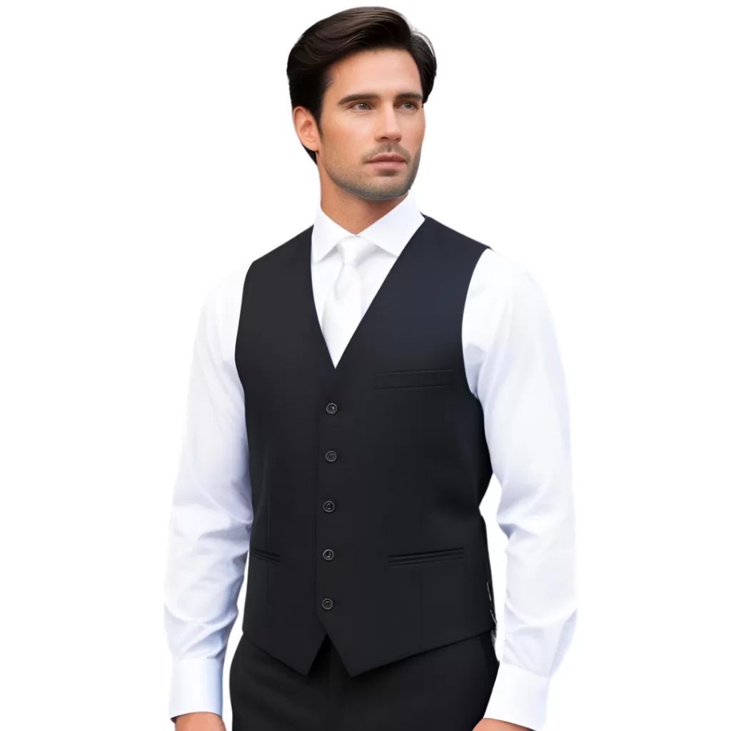 Colete Social Masculino Slim Oxford Para Ternos – Promoção