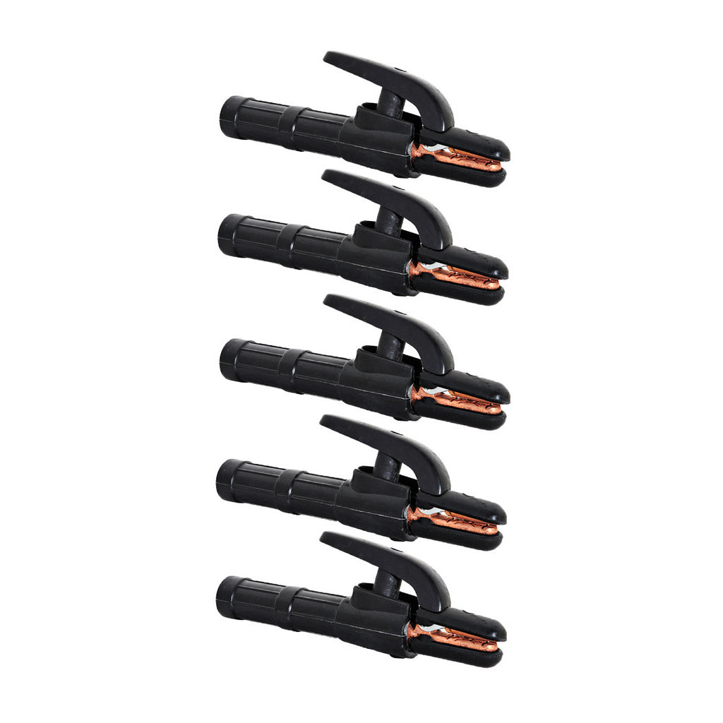 Kit 5 Porta Eletrodo Alicate Para Máquina de Solda Soldagem Elétrica Profissional Resistente 300a Am
