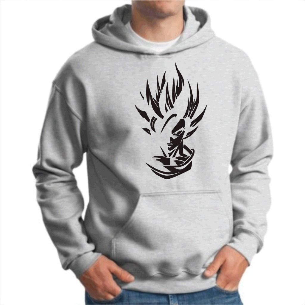 Blusa De Frio Moletom Unissex Goku Anime Otaku Dragon Ball Z