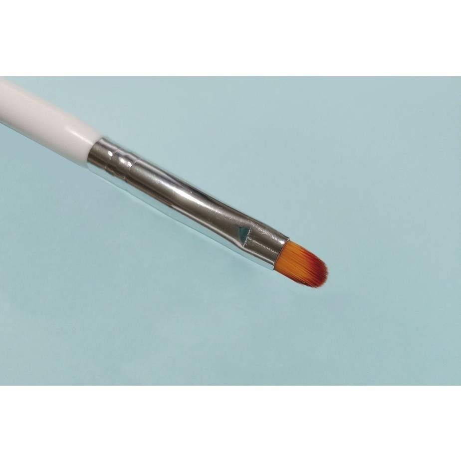 Pincel Lingua de Gato para Unha Gel Uv Led Padrao Acrigel Fibra Profissional KES