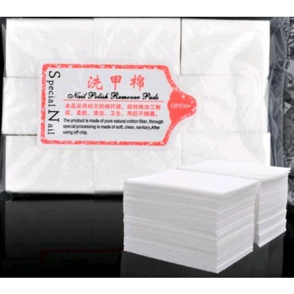 Algodão Prensado 100% Natural Remoção de Esmalt