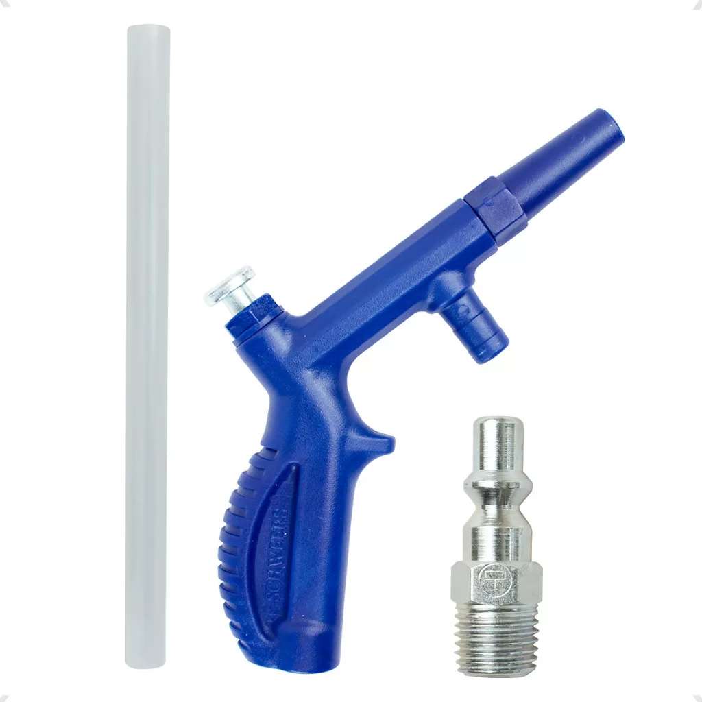 Bico Pulverizador de Ar para Compressor com Pino de Engate 1/4 Limpeza Pintura e Lavagem