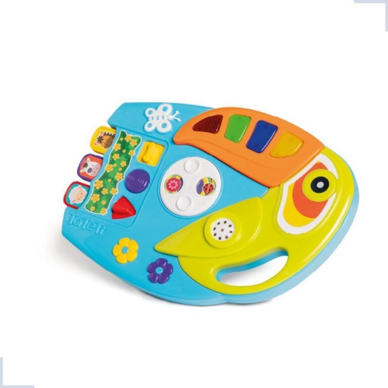Brinquedo Infantil Piano Tucano Musical 5 Melodias