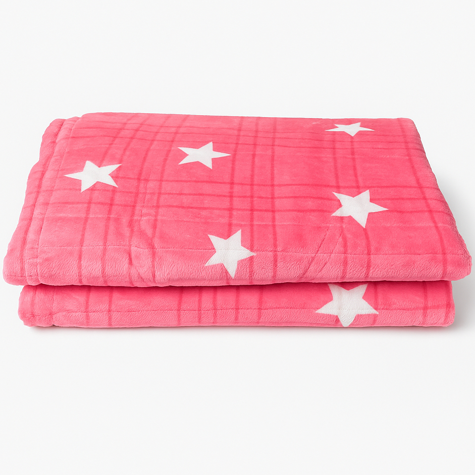 Cobertor Coberta Manta Soft Plush Veludo Estrela com Alto Relevo Casal Padrão Inverno Frio Cama