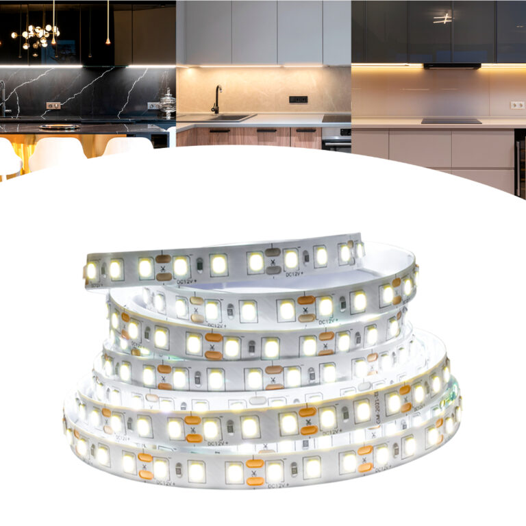 Fita Led 120led/m Ip20 12v 3528 Para Perfil 5 Metr
