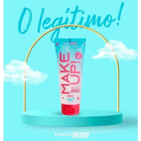 Dermachem Sabonete Primer Pré Maquiagem com Ácid