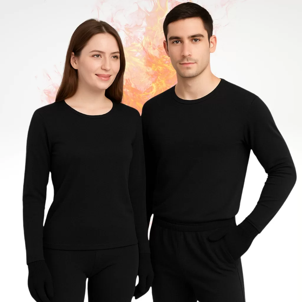 Conjunto Térmico Camisa Calça Frio Inverno Segunda Pele Confortável Flanelado Frio Intenso Masculina