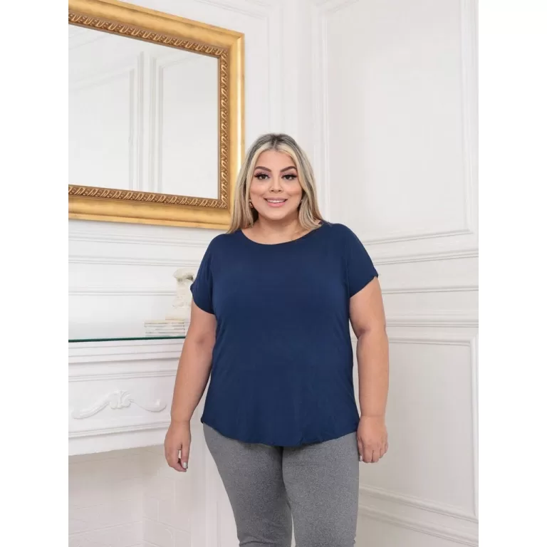 CAMISETA PLUS SIZE CORES LISAS – G1 G2 G3 G4