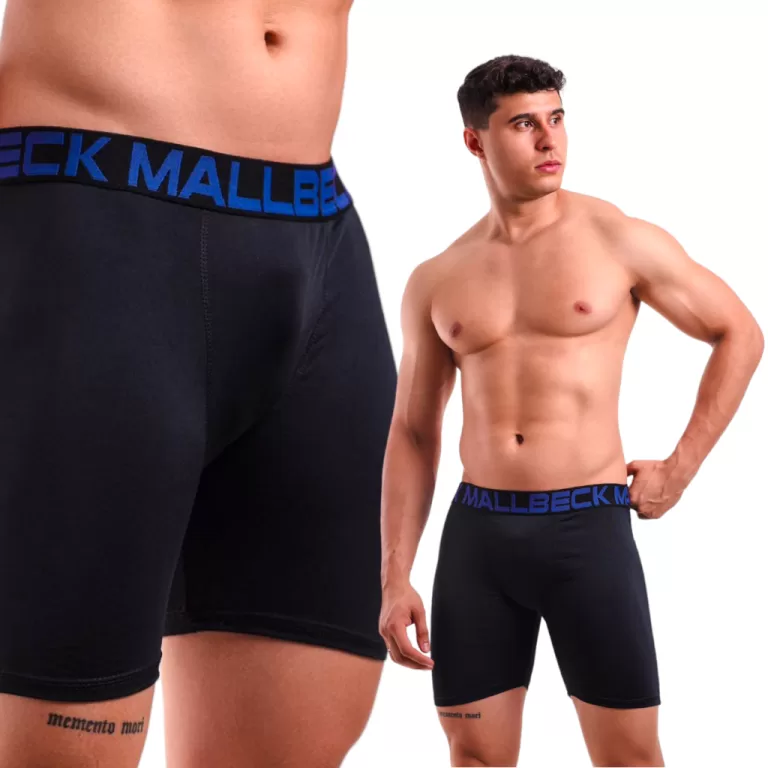Kit 3 Cuecas Bermuda Térmica Long Leg Short Mascu