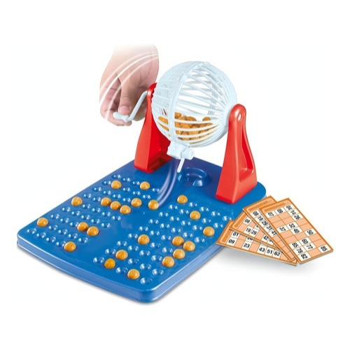 BRINQUEDO INFANTIL BINGO 48 CARTELAS + 90 BOLINHAS