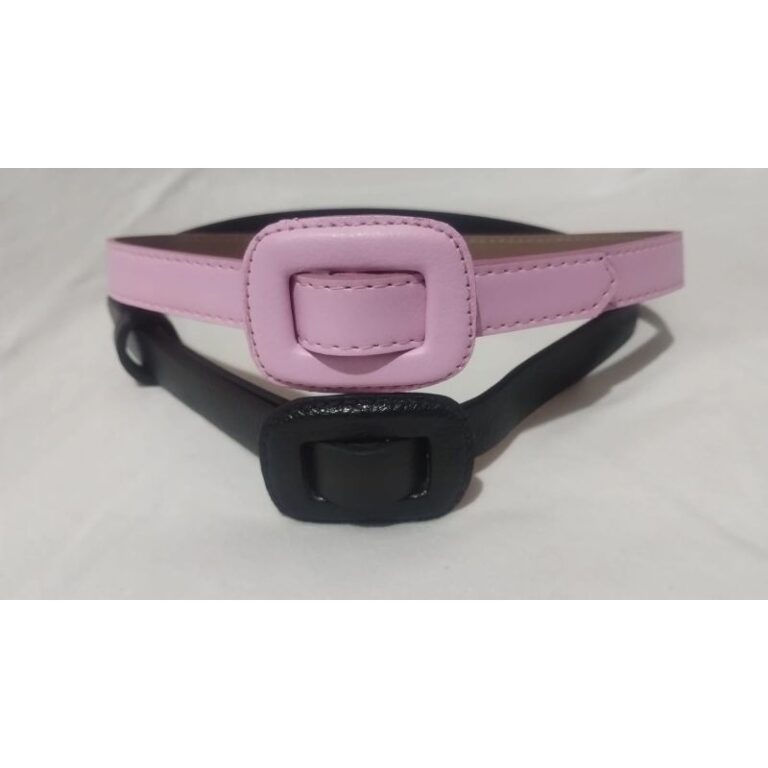 Cintos feminino infantil  Kit com 2 Em Couro Legí