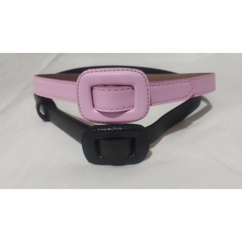 Cintos feminino infantil  Kit com 2 Em Couro Legítimo