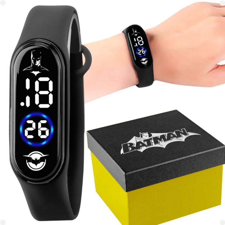 Presente Relogio Infantil Menino Prova Dagua Digit