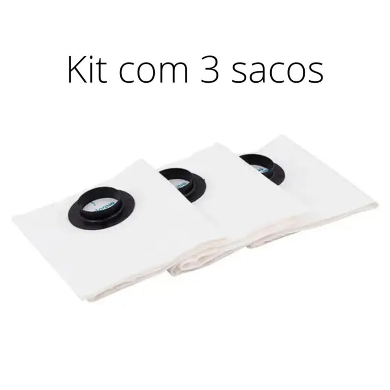 Saco Para Aspirador de Pó Descartavel 3 Uni Ref  