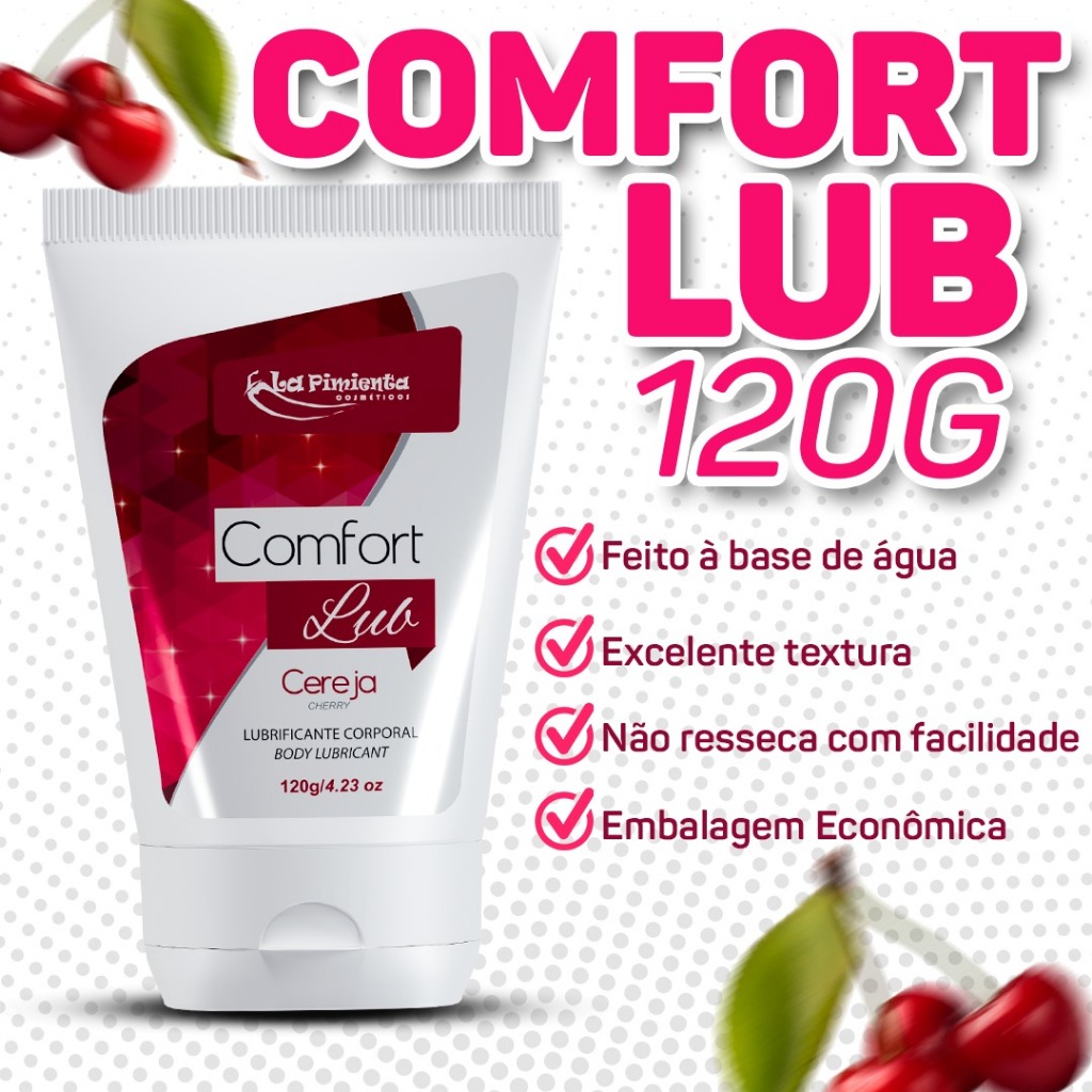 LUBRIFICANTE ÍNTIMO DE CEREJA PARA PROLONGAR OS BEIJOS ÍNTIMOS